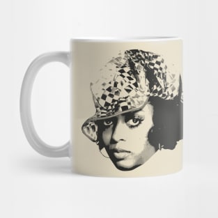 Diana Ross Singer Mug